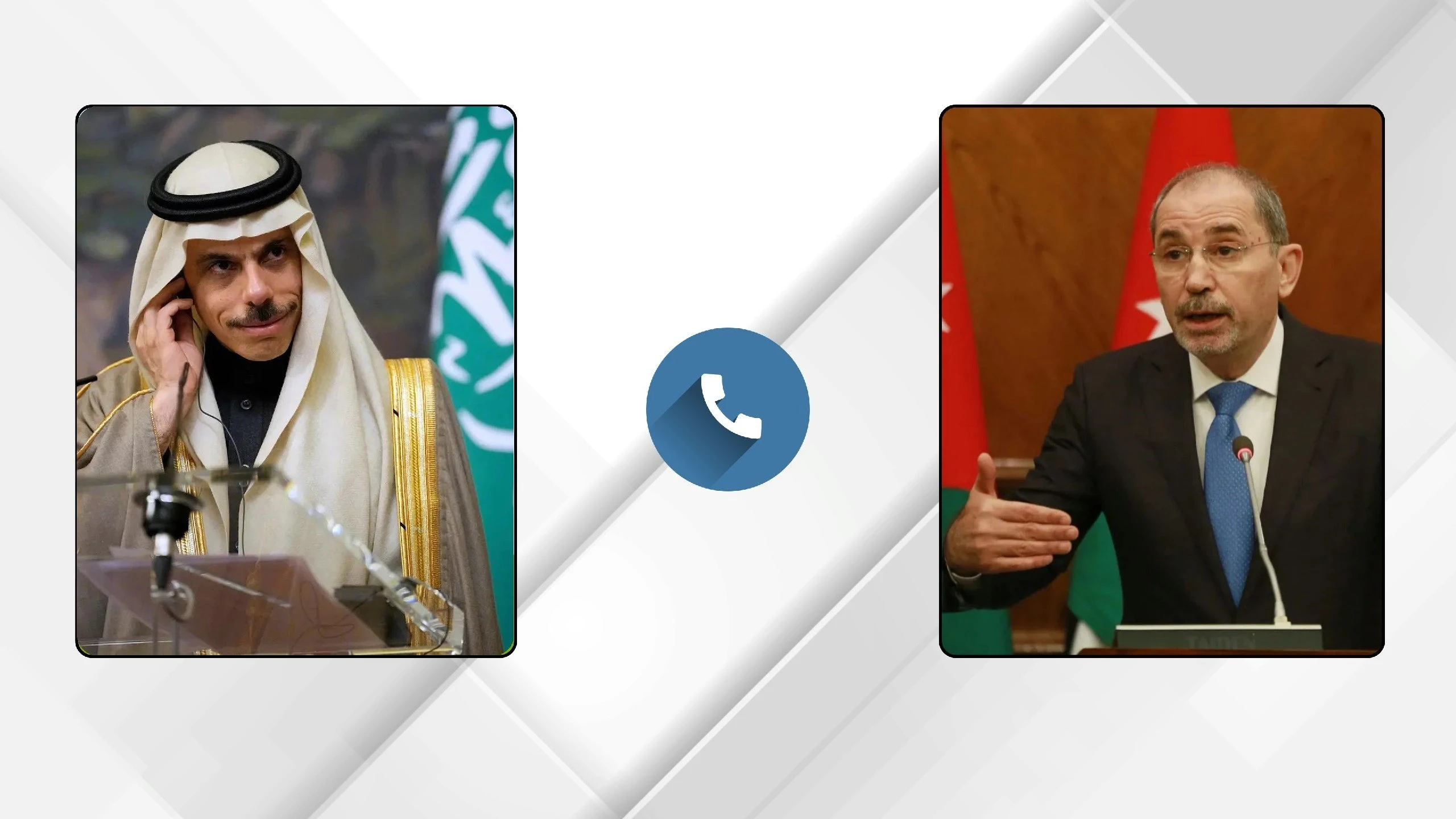 ايمن الصفدي يبحث مع نظيره السعودي مستجدات المنطقة
