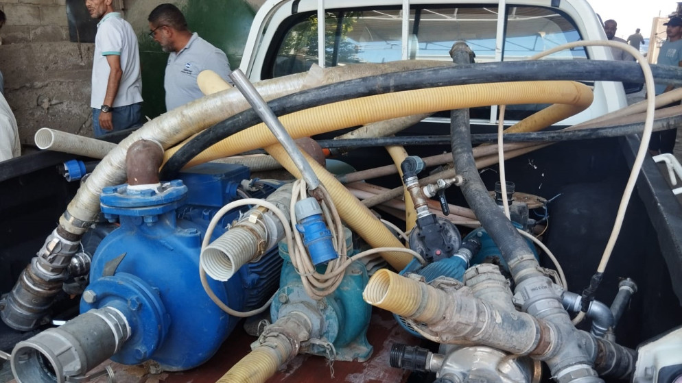 ضبط اعتداءات جديدة على خطوط المياه في العقبة واجراءات قانونية بحق المتورطين
