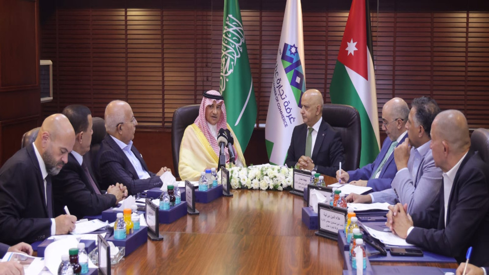 الحاج توفيق والسفير السعودي يبحثان تعزيز التكامل الاقتصادي بين الاردن والسعودية