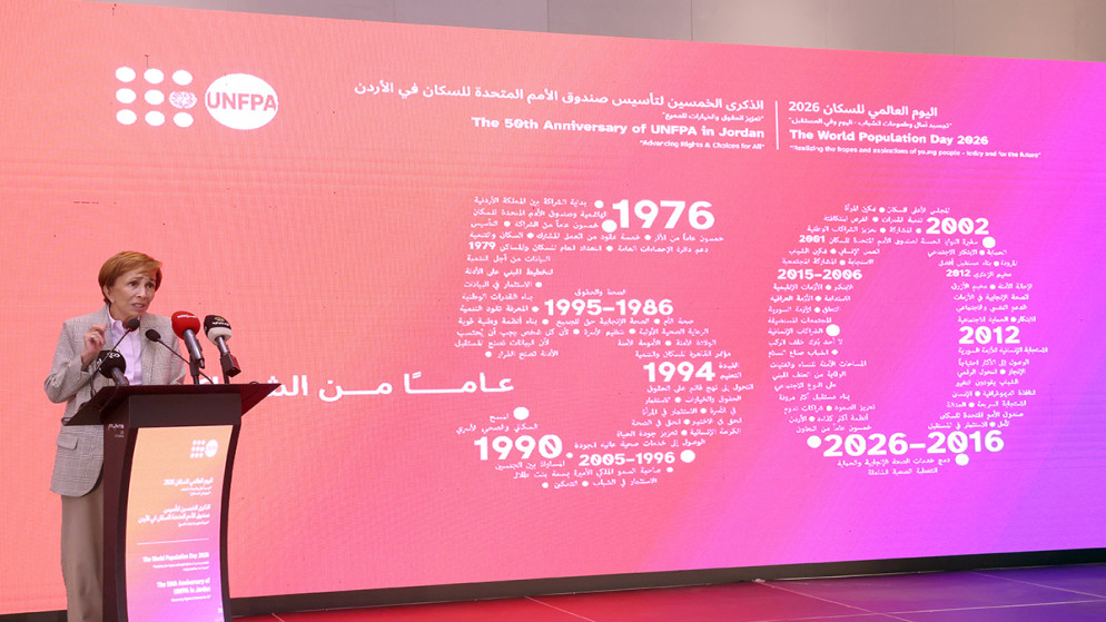 الاميرة بسمة تحذر من نزوح 117 مليون شخص وتدعو لدعم الصحة الانجابية