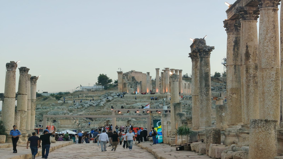 انتعاش قطاع السياحة في جرش بنسبة اشغال مرتفعة خلال المهرجان