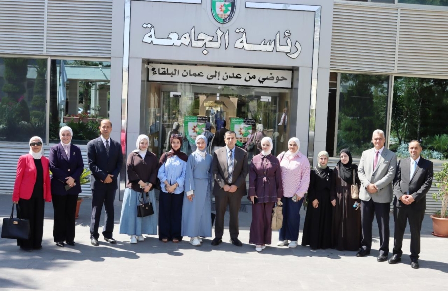البلقاء التطبيقية تستقبل طلبة من فلسطين
