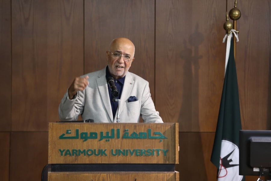 المعايطة يشارك فعاليات أسبوع التفاعل الرقمي في جامعة اليرموك 