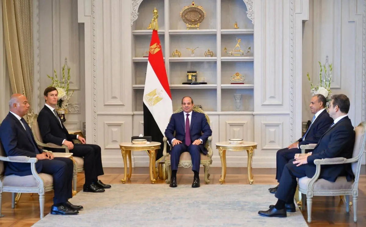 لقاء في العلمين بين الحية وكوشنر لدفع خطة غزة