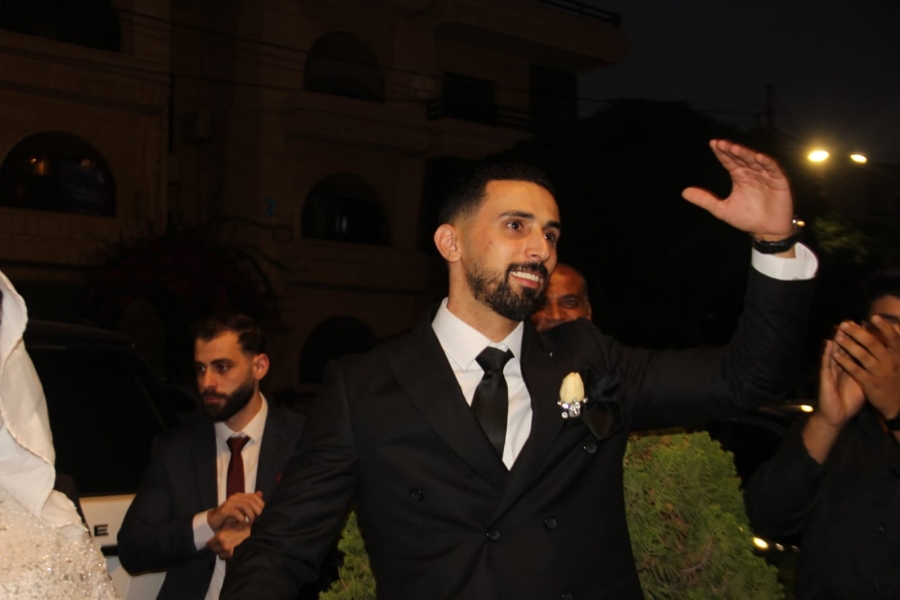 احتفال الزميل نادر حرب بزفاف نجله شادي
