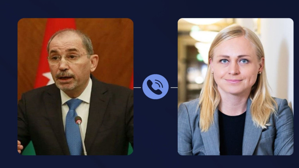 الصفدي يبحث مع وزيرة خارجية فنلندا جهود خفض التصعيد في المنطقة