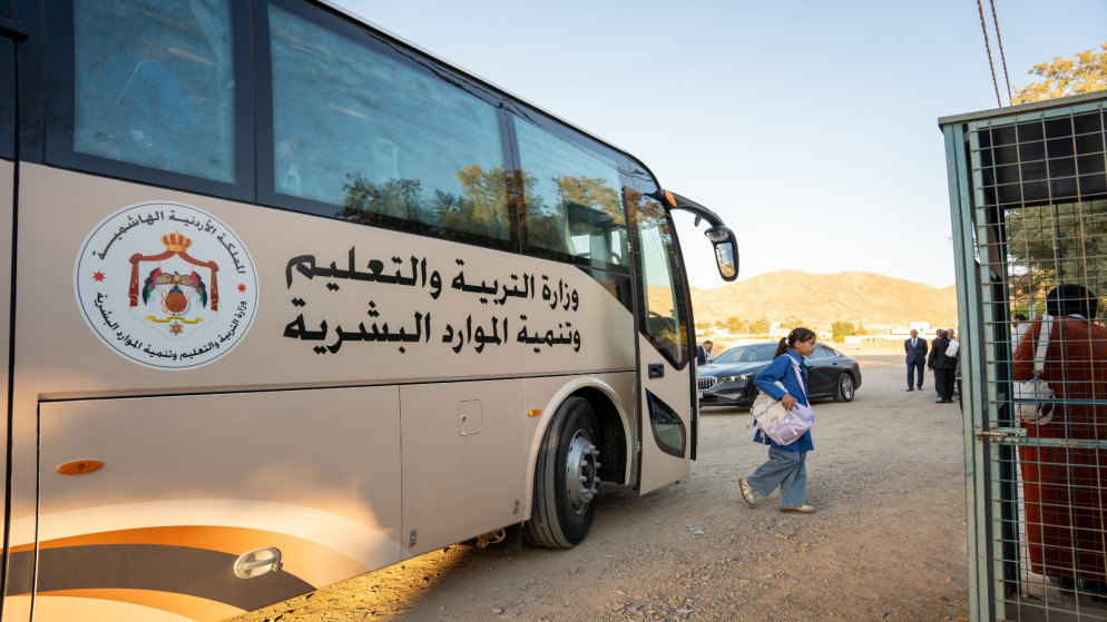 توسع مشروع النقل المدرسي المجاني لخدمة الاف الطلبة في الاردن