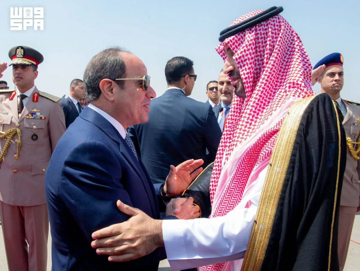 تعزيز العلاقات السعودية المصرية ومناقشة امن الملاحة البحرية