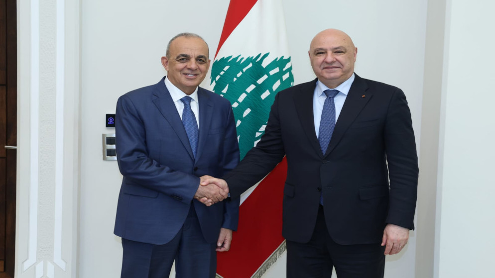 حجازين يستعرض مع عون التحضيرات الاردنية لاحياء الفية معمودية السيد المسيح