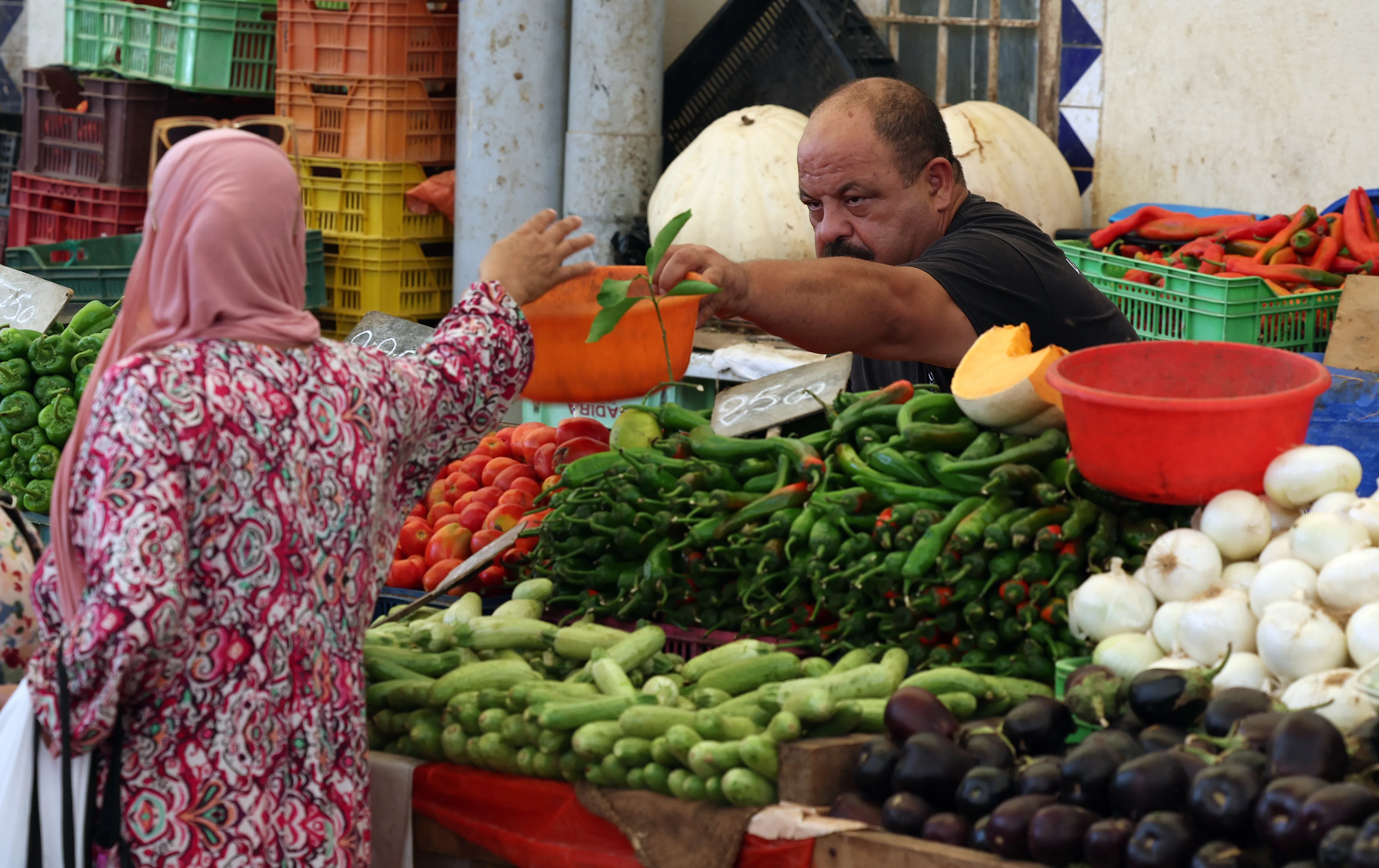 ارتفاع معدل التضخم في تونس مع استمرار صعود اسعار المواد الغذائية