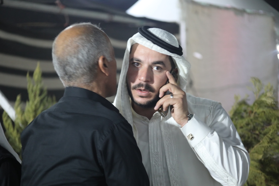 المناصير يقيم مادبة عشاء بزفاف نجلة المهندس عبدالله (صور)