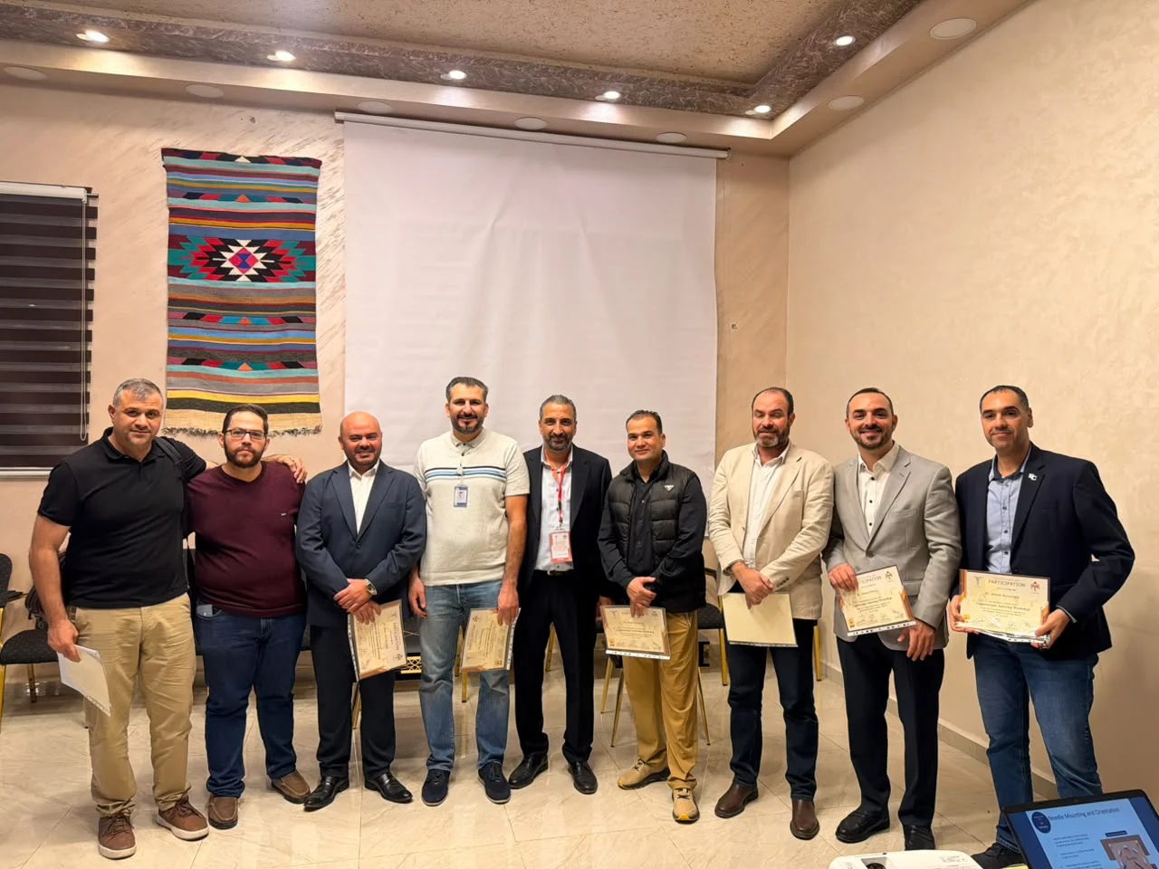 تدريب اطباء على تقنيات الجراحة النسائية بالمنظار في الكرك