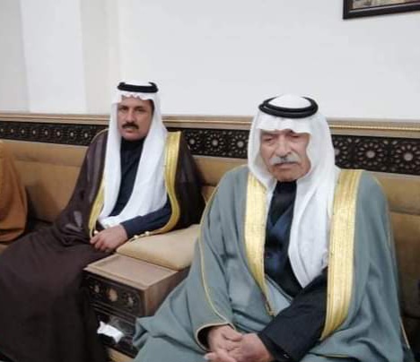 ابوجفين الحجايا يعزي قبيلة بني حميدة