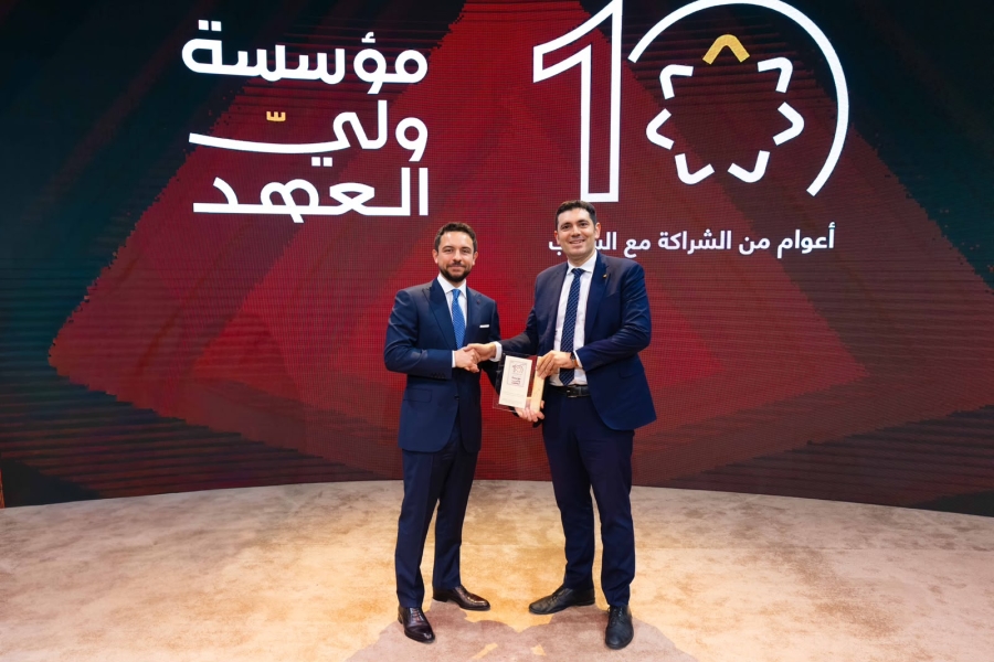 Crown Prince Honors Orange Jordan During the Crown Prince Foundation’s 10th Anniversary Celebrati