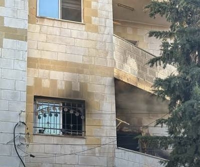 وفاة شخص إثر حريق شقة في محافظة العاصمة