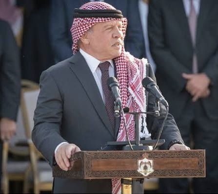 الملك يصل الكرك 