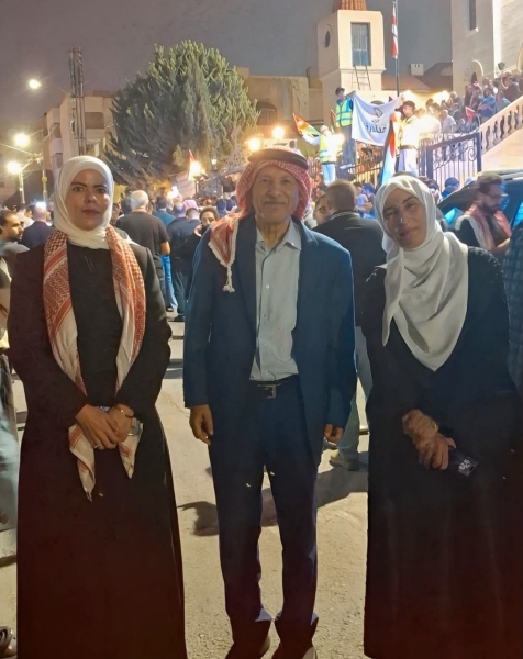 حزب الأمة يشارك بالوقفة الحداد أمام مجمع الكنائس في الصويفية