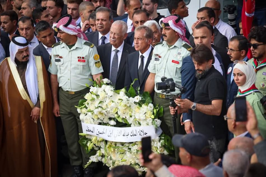 مندوباً عن الملك .. دولة حسّان يشارك بتشييع شهداء الوطن بحمود الكرك